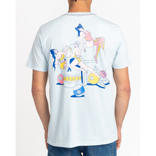 RVCA Ανδρική κοντομάνικη μπλούζα Skull Club-Short Sleeve T-Shirt For Men